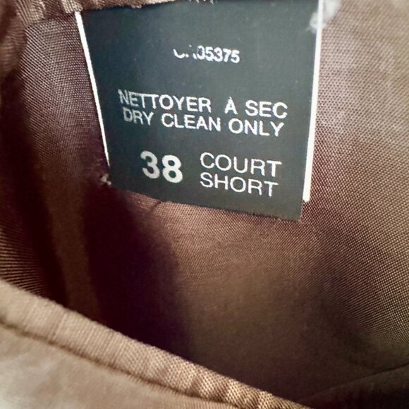 Abraham Moon Wool & Silk Tan Tweed Blazer Sports Jacket - Picture 8 of 11